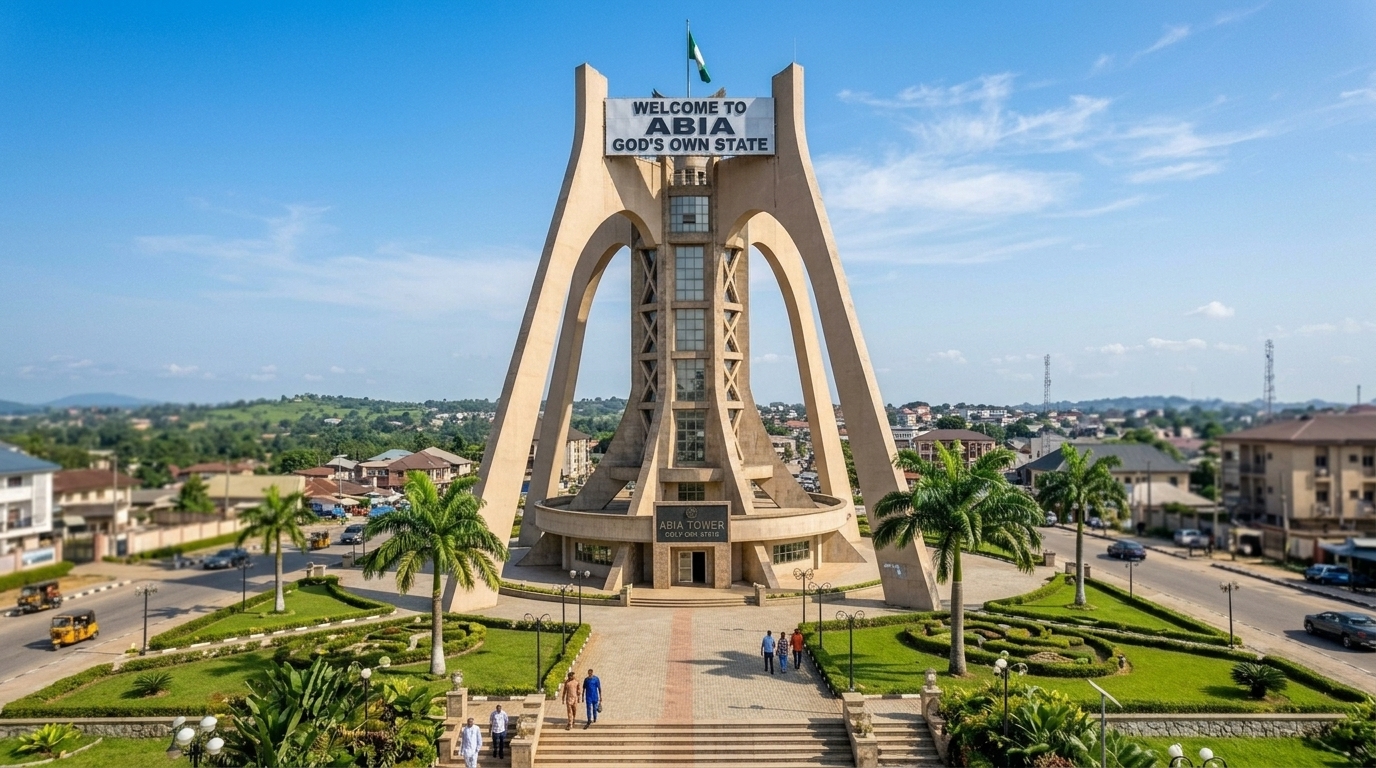 Abia State Tower landmark in Umuahia